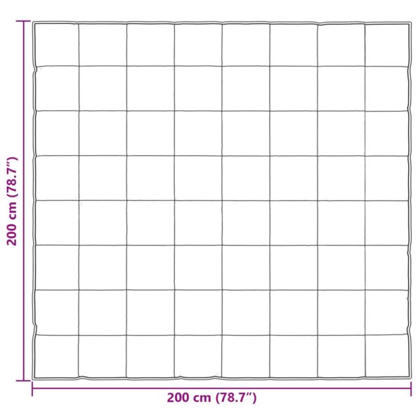 vidaXL Prikrývka na celý rok Zlatá 200 x 200 cm Satén a mikrovlákno – Obrázok 10