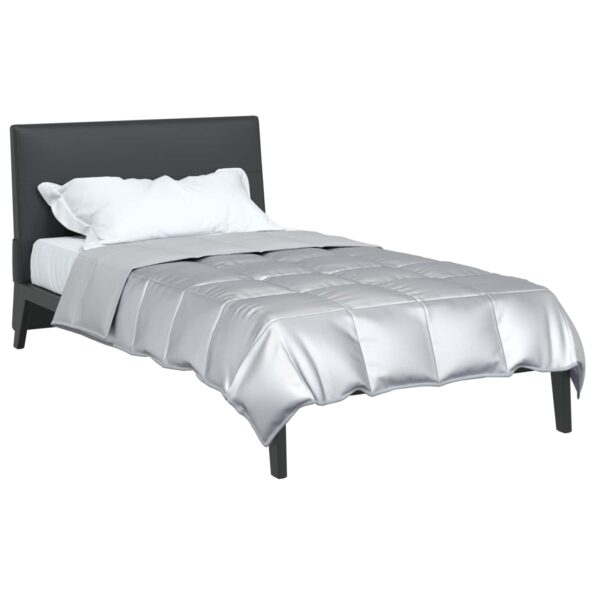 vidaXL Prikrývka na celý rok Strieborná 200 x 155 cm – Obrázok 3