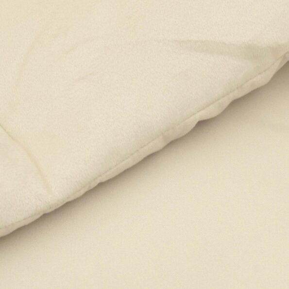 vidaXL Prikrývka na celý rok Krémová 155 x 220 cm Mikrovlákno – Obrázok 5