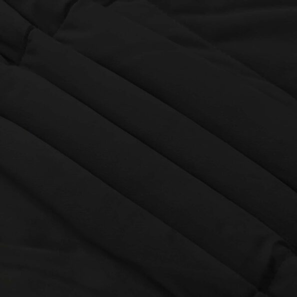 vidaXL Zimný prehoz Šnurovaný Čierna 220 x 240 cm Mikrovlákno – Obrázok 7