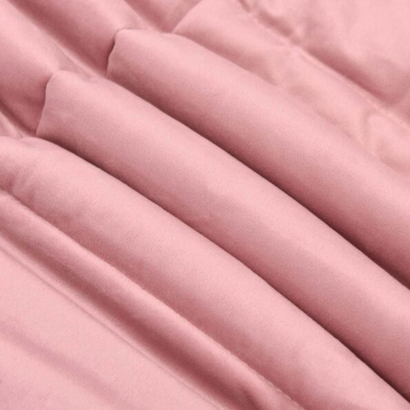 vidaXL Zimný prehoz Šnurovaný Ružová 200 x 240 cm Mikrovlákno – Obrázok 7