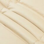 vidaXL Zimný prehoz Šnurovaný Krémová 155 x 220 cm Mikrovlákno – Obrázok 7