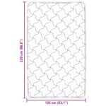 vidaXL Letná prikrývka Šnurovaný Sivohnedá 135 x 220 cm – Obrázok 10
