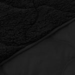 vidaXL Prikrývka na celý rok Šnurovaný Čierna 155 x 200 cm – Obrázok 5