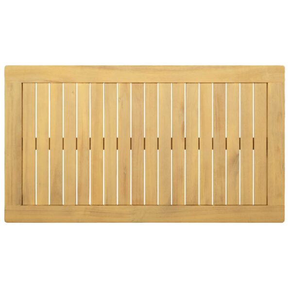 vidaXL Konferenčný stolík Svetlý akáciový 90 x 50 x 36 cm – Obrázok 4