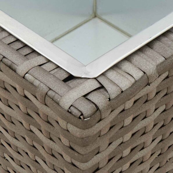 vidaXL Vonkajšia súprava 3 pcs Kov – Obrázok 8