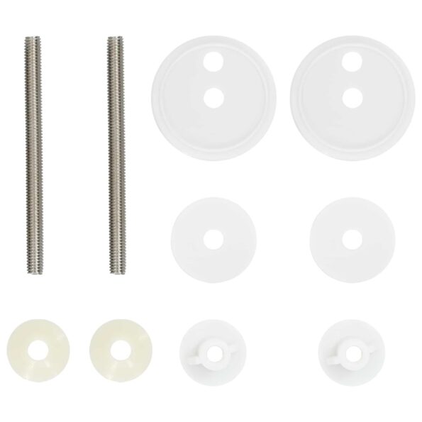 vidaXL WC sedadlo Sivá 44 x 38 cm MDF doska – Obrázok 7