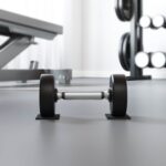 vidaXL Gumová podložka Čierna Guma