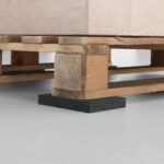 vidaXL Gumová podložka Čierna Guma – Obrázok 4