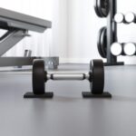 vidaXL Gumová podložka Čierna Guma