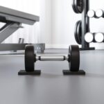 vidaXL Gumová podložka Čierna Guma