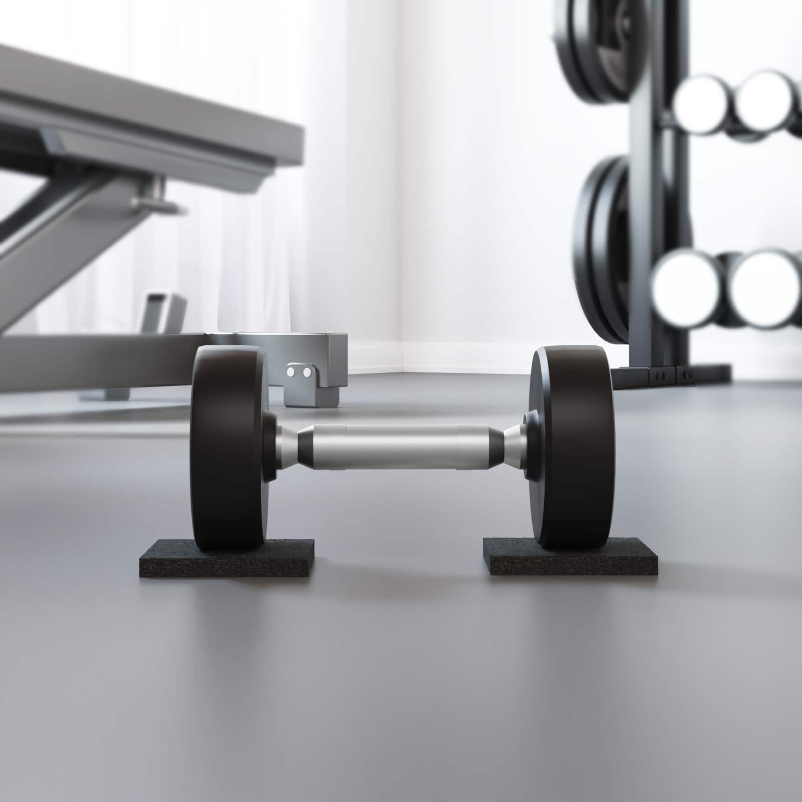 42027233_1.jpg vidaXL Gumová podložka Čierna Guma – Obrázok 1