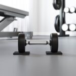 vidaXL Gumová podložka Čierna Guma