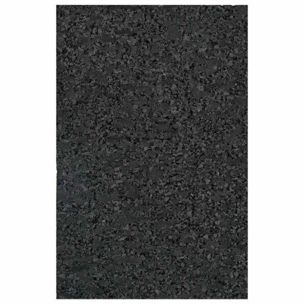 vidaXL Gumová podložka Čierna Guma – Obrázok 2