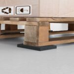 vidaXL Gumová podložka Čierna Guma – Obrázok 4