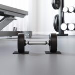 vidaXL Gumová podložka Čierna Guma