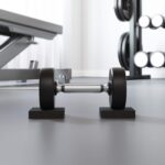 vidaXL Gumová podložka Čierna Guma