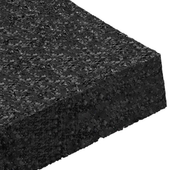 vidaXL Gumová podložka Čierna Guma – Obrázok 7