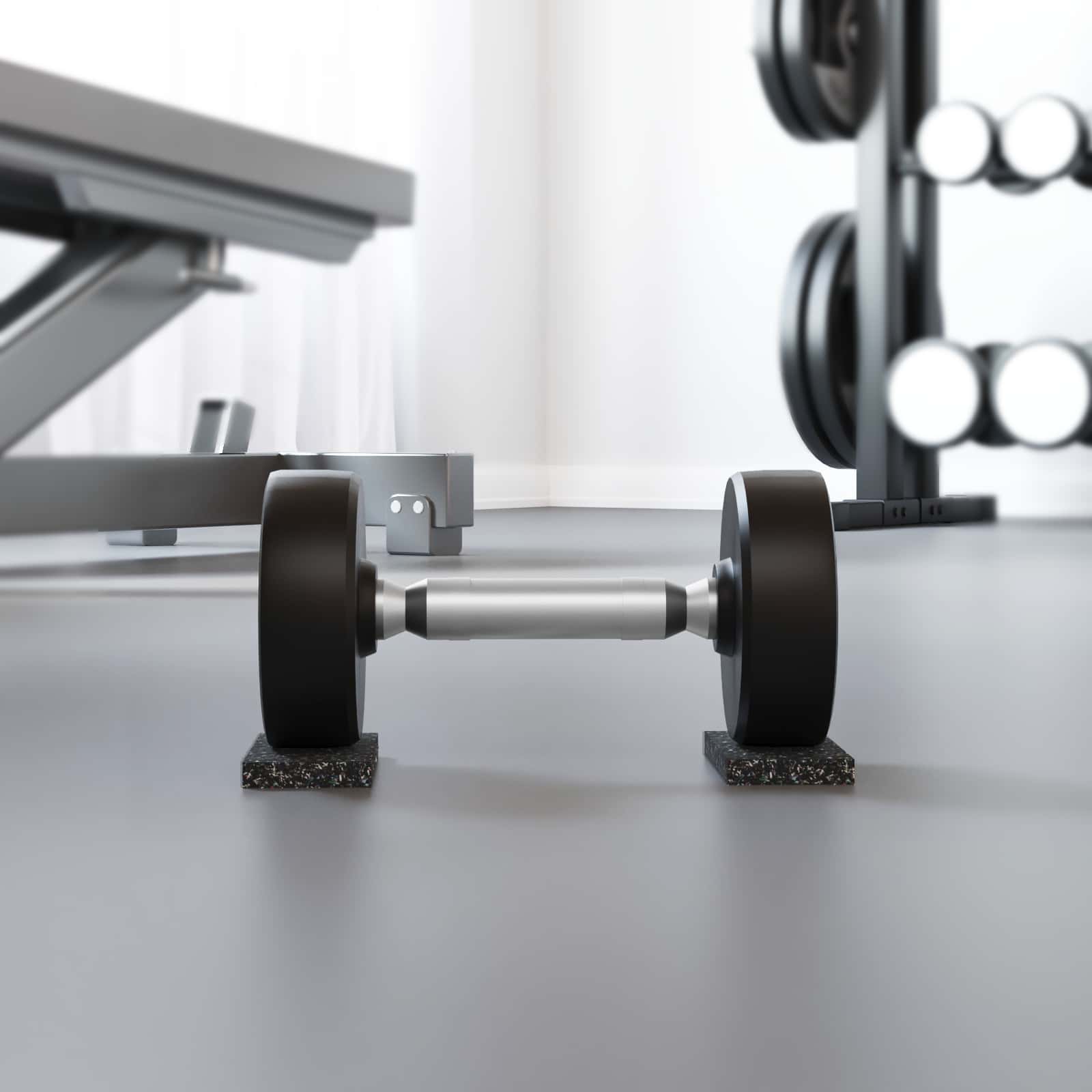 42027252_1.jpg vidaXL Gumená valec Čierna Guma – Obrázok 1