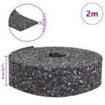 vidaXL Gumená valec Čierna Guma – Obrázok 10