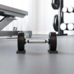 vidaXL Gumená valec Čierna Guma