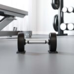 vidaXL Gumená valec Čierna Guma