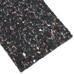 vidaXL Gumená valec Čierna Guma – Obrázok 8