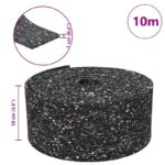 vidaXL Gumená valec Čierna Guma – Obrázok 11