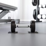 vidaXL Gumená valec Čierna Guma