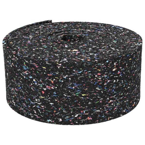 vidaXL Gumená valec Čierna Guma – Obrázok 6