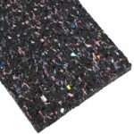 vidaXL Gumená valec Čierna Guma – Obrázok 8