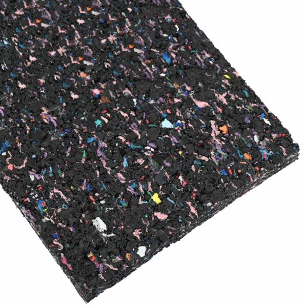 vidaXL Gumená valec Čierna Guma – Obrázok 8