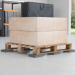 vidaXL Gumená valec Čierna Guma – Obrázok 5