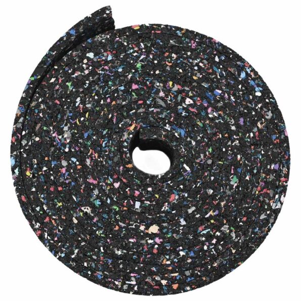 vidaXL Gumená valec Čierna Guma – Obrázok 7