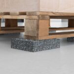 vidaXL Gumená valec Čierna Guma – Obrázok 4