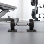 vidaXL Gumená valec Čierna Guma