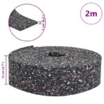 vidaXL Gumená valec Čierna Guma – Obrázok 11