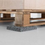 vidaXL Gumená valec Čierna Guma – Obrázok 5