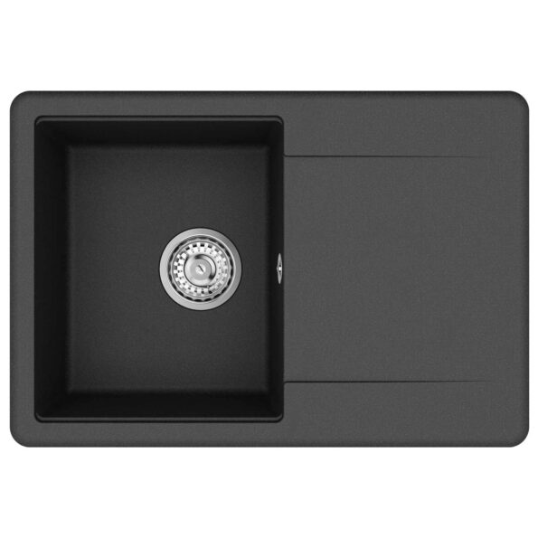 vidaXL Drez Čierna 670 x 460 mm Granite – Obrázok 6
