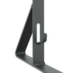 vidaXL Podpora strážcu snehu Antracit 29,5 x 3 x 34,5 cm Oceľ – Obrázok 7