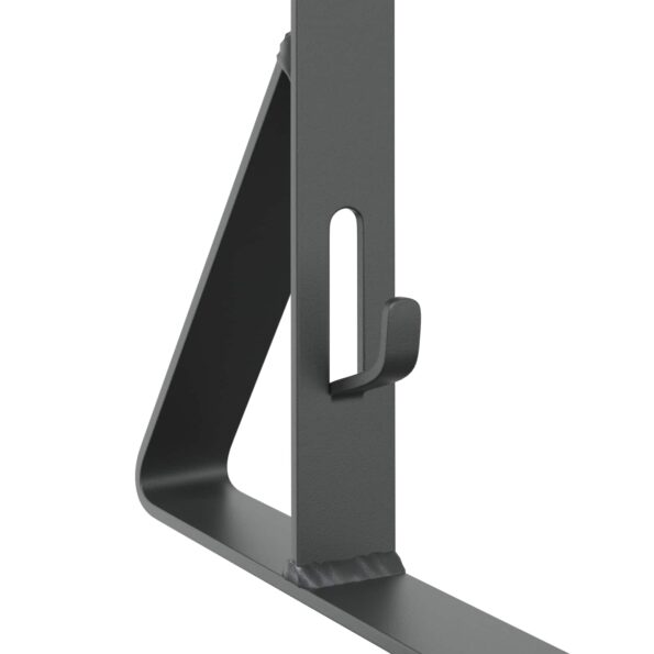 vidaXL Podpora strážcu snehu Antracit 29,5 x 3 x 34,5 cm Oceľ – Obrázok 7