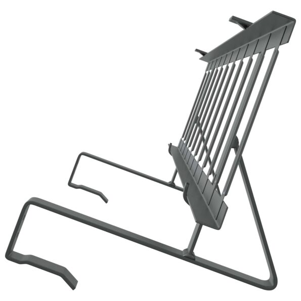 vidaXL Strážca snehu na streche Antracit 100 x 29,5 x 34,5 cm Oceľ – Obrázok 6