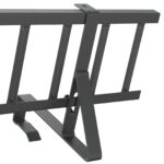 vidaXL Strážca snehu na streche Antracit 800 x 29,5 x 34,5 cm Oceľ – Obrázok 10