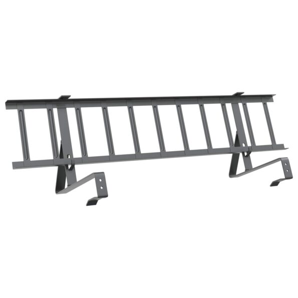 vidaXL Strážca snehu na streche Antracit 800 x 29,5 x 34,5 cm Oceľ – Obrázok 9