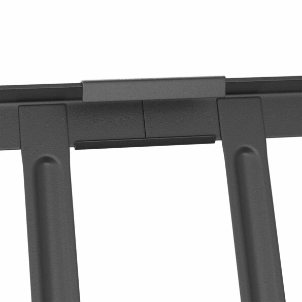 vidaXL Strážca snehu na streche Antracit 1200 x 2,5 x 20 cm Oceľ – Obrázok 9
