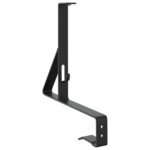 vidaXL Podpora strážcu snehu 6 pcs Čierna 29,5 x 3 x 34,5 cm Oceľ – Obrázok 7