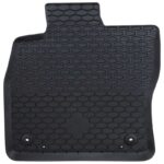 vidaXL Autokoberec 4 pcs Čierny vhodné pre Audi A3 2012-2020 Guma – Obrázok 2