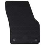 vidaXL Autokoberec 4 pcs Čierna VW TIGUAN TDI TPE – Obrázok 3