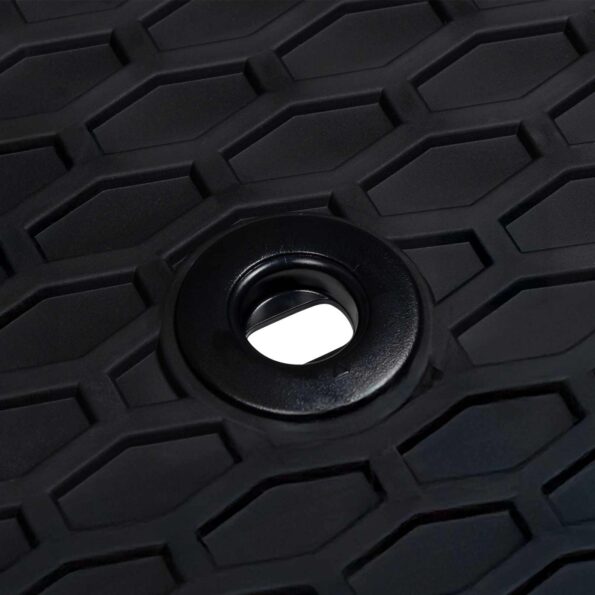 vidaXL Autokoberec 3 pcs Čierna TPE – Obrázok 5