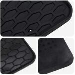 vidaXL Autokoberec 4 pcs Čierny vhodné pre Tesla MODEL 3 2017- 4D Aft – Obrázok 6